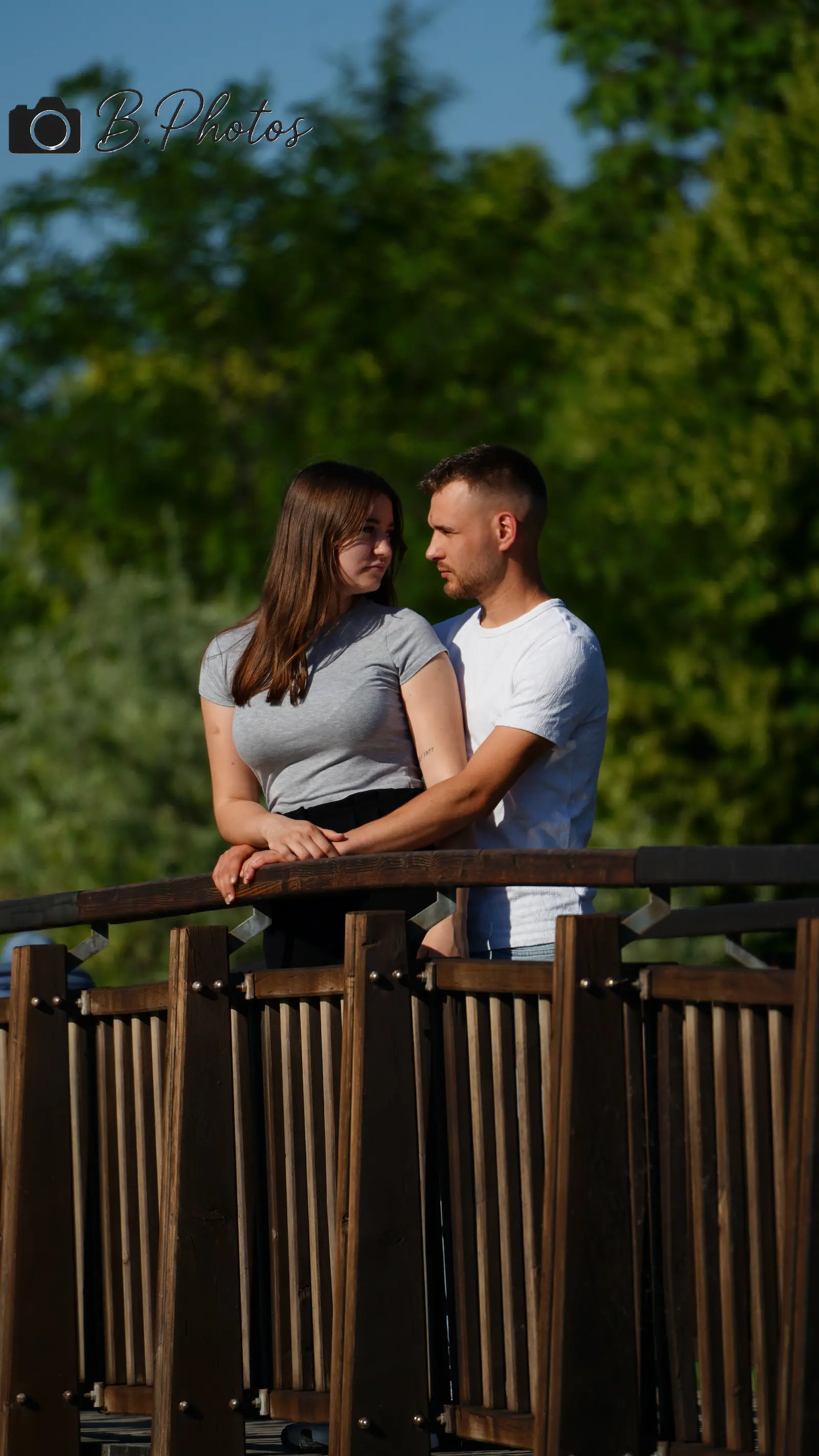 Paarshooting Wien mit natürlicher Nähe